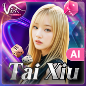 Hai viên xúc xắc tài xỉu trên nền công nghệ