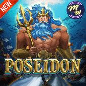 Thủy thần Poseidon cầm đinh ba